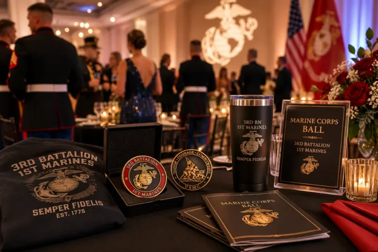 Marine Corps Ball and Military Event Merchandise