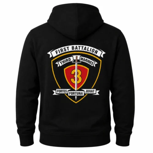 First Battalion Marines Hoodie-1 First Battalion Marines Hoodie