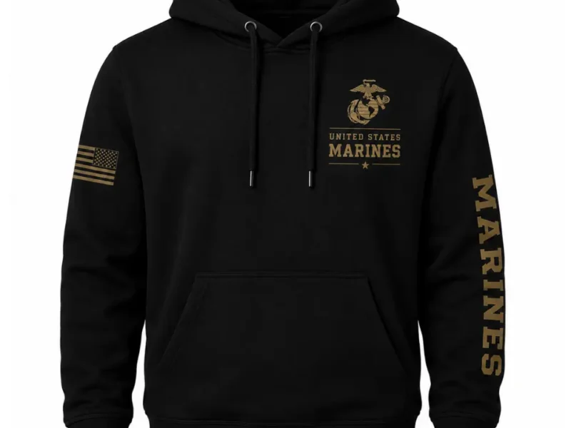 Hoodie- marines